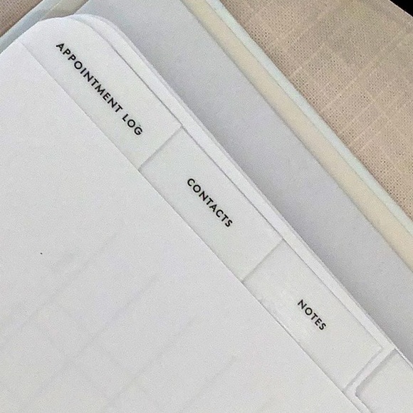 Kate Spade Baby Planner Customizable Expecting You Dots Notebook Maternity NWT - Picture 11 of 11